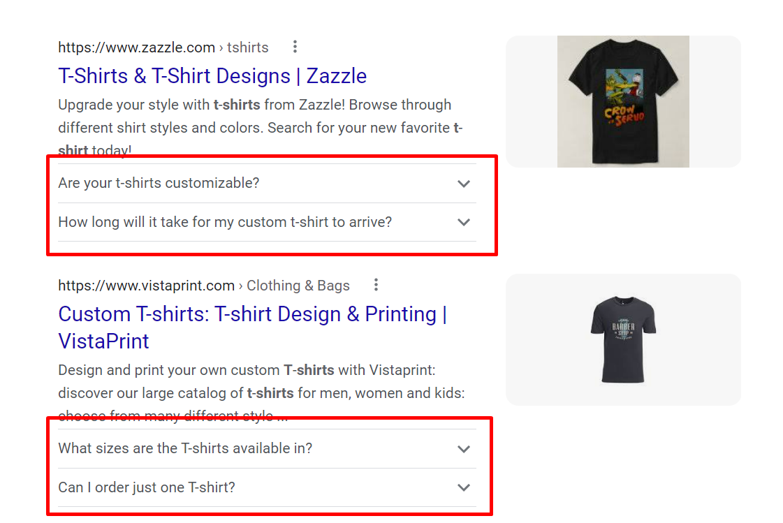 faq serp feature